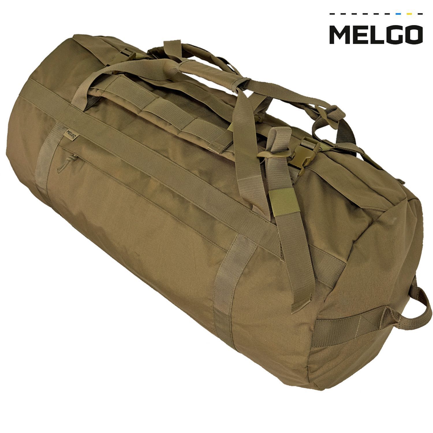 Транспортна сумка-баул 90 л Койот Cordura 1000 D MELGO фото 5
