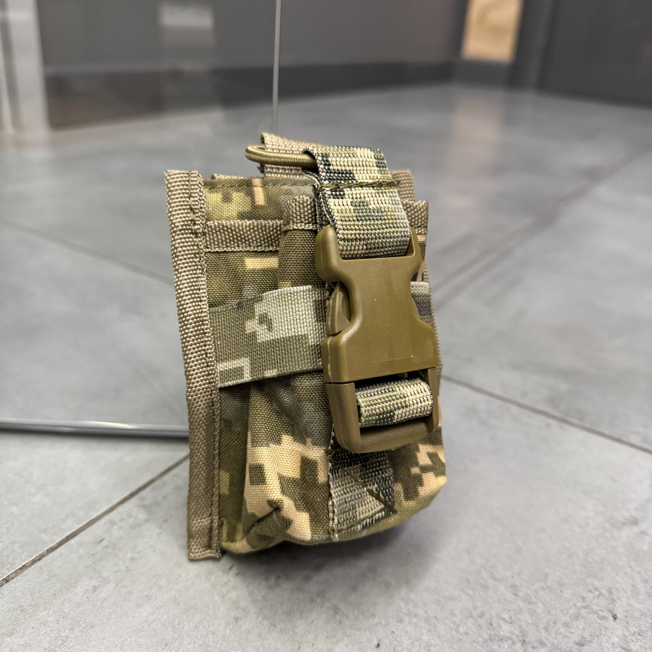 Подсумок под рацию на молли, Пиксель, Cordura 1000D, WINTAC, тактический чехол для рации на молли фото 5