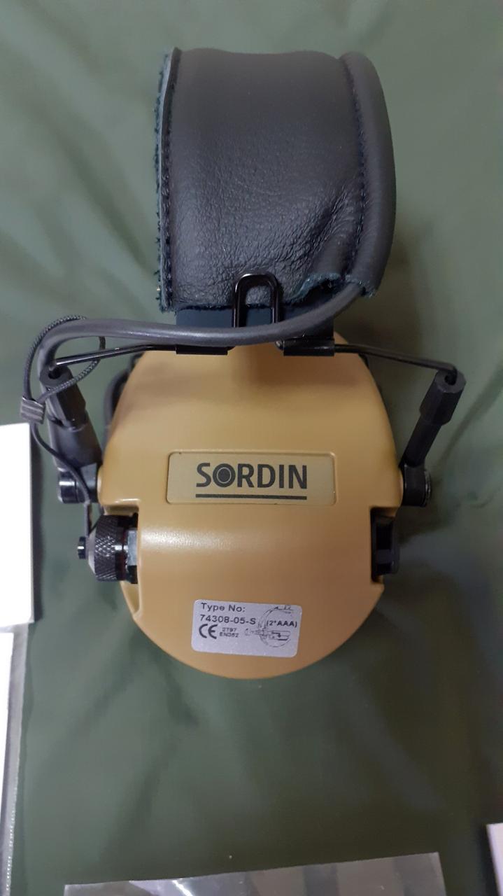 Активні навушники SORDIN SUPREME MIL AUX SLIM HB SAND 74308-05-S фото 2