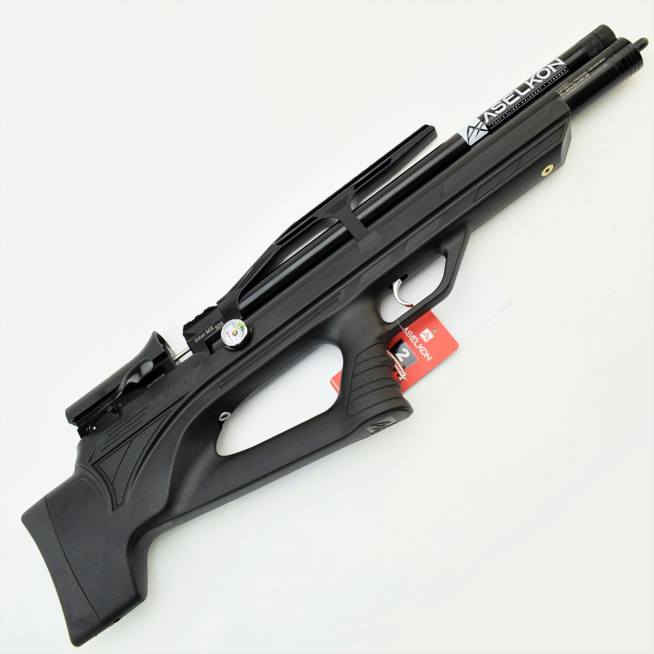 Гвинтівка PCP Aselkon MX10-S Black кал. 4.5 фото 2