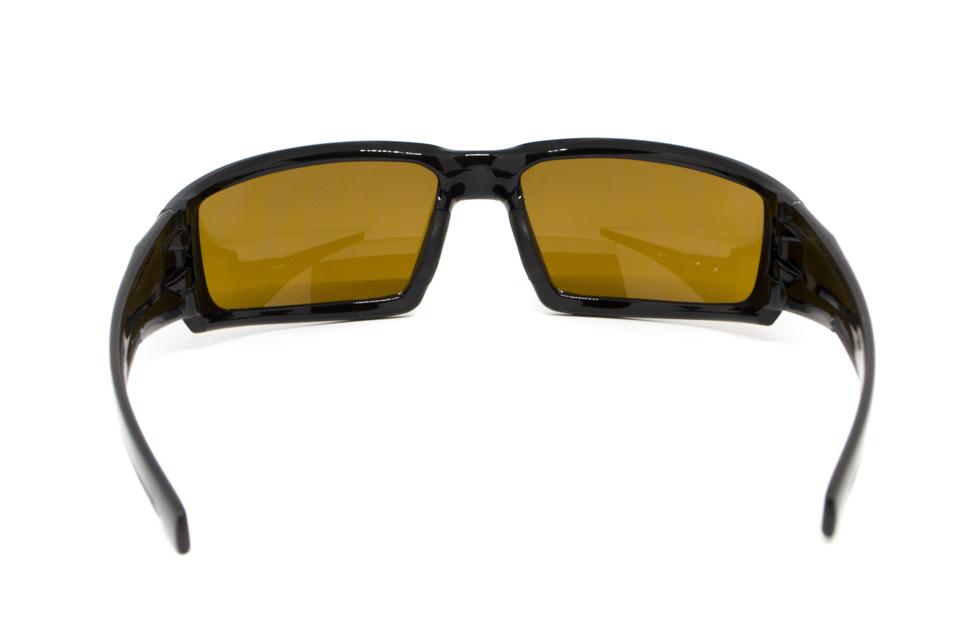 Очки защитные Venture Gear Pagosa (bronze) Anti-Fog, коричневые в чёрной оправе фото 3