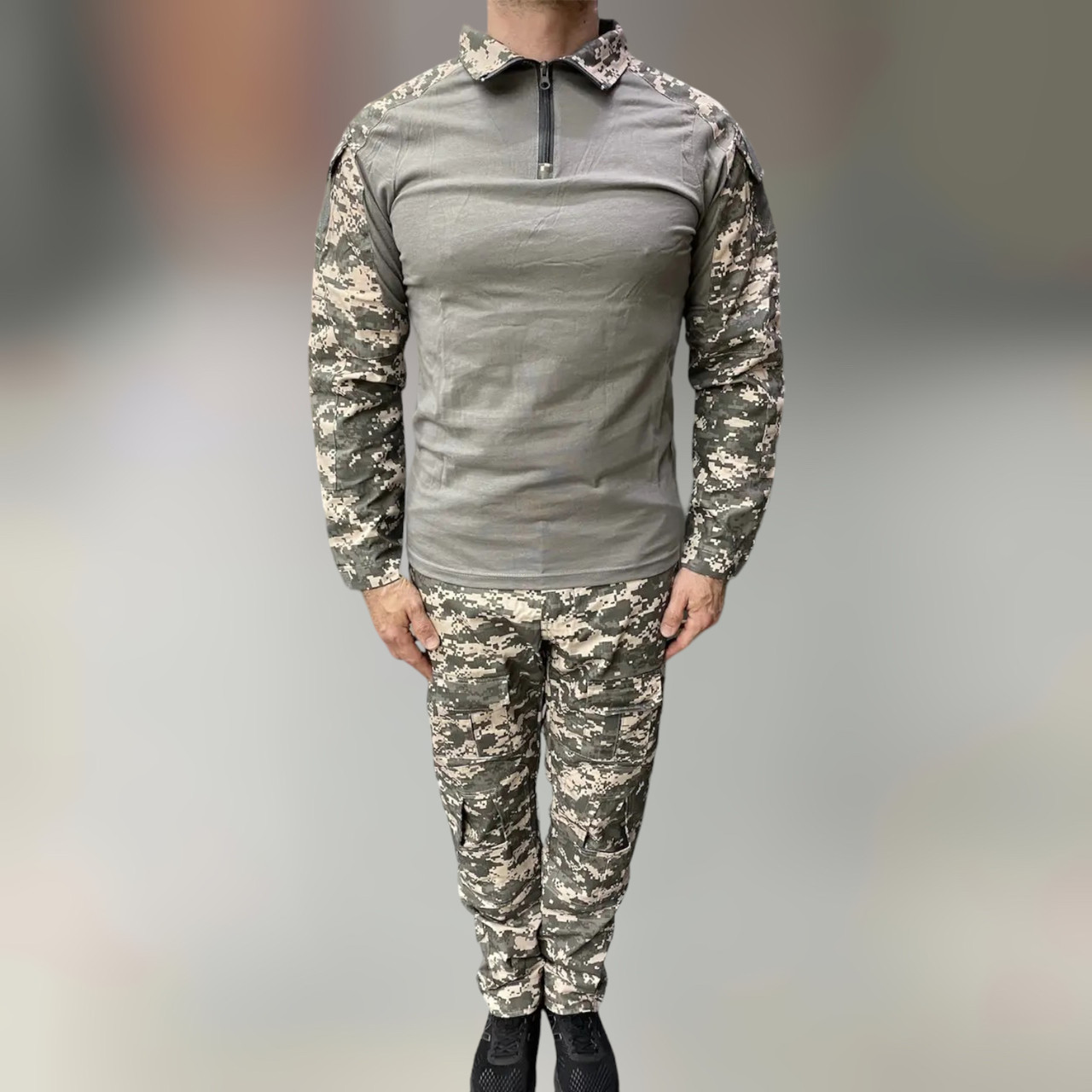 Военная форма  COMBAT (убакс и брюки), пиксель НАТО, размер XL, тактическая форма
