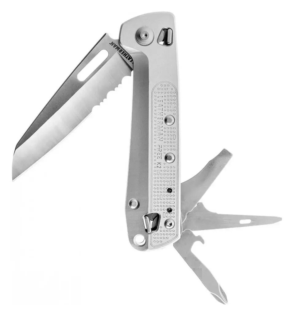 Мультитул ніж Leatherman Free K2x Silver (832654)