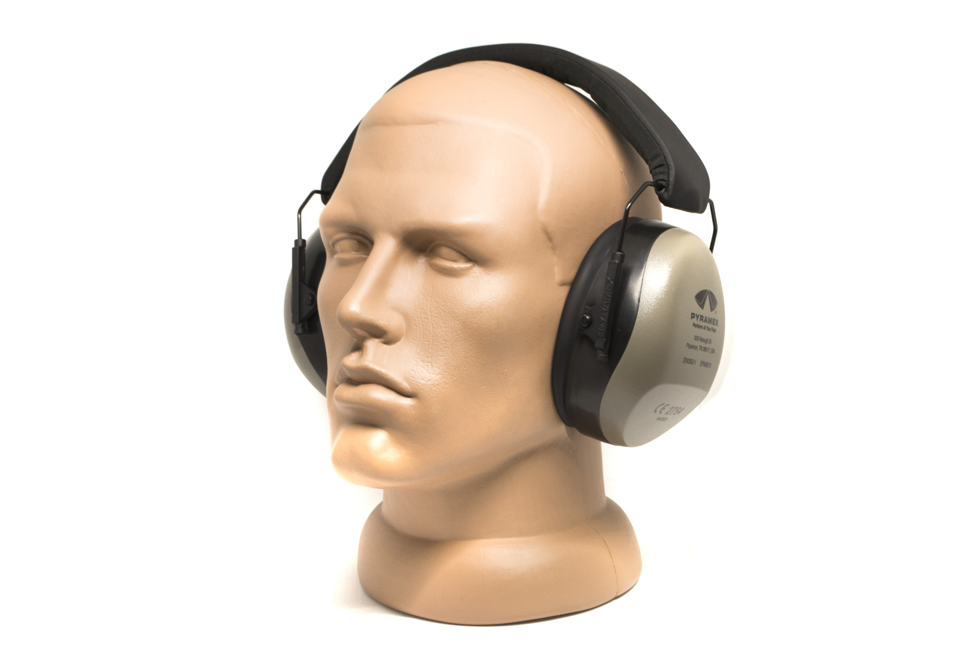 Наушники защитные Pyramex PM8010 (защита SNR 30 dB, NRR 26 dB), бежево-серые фото 7