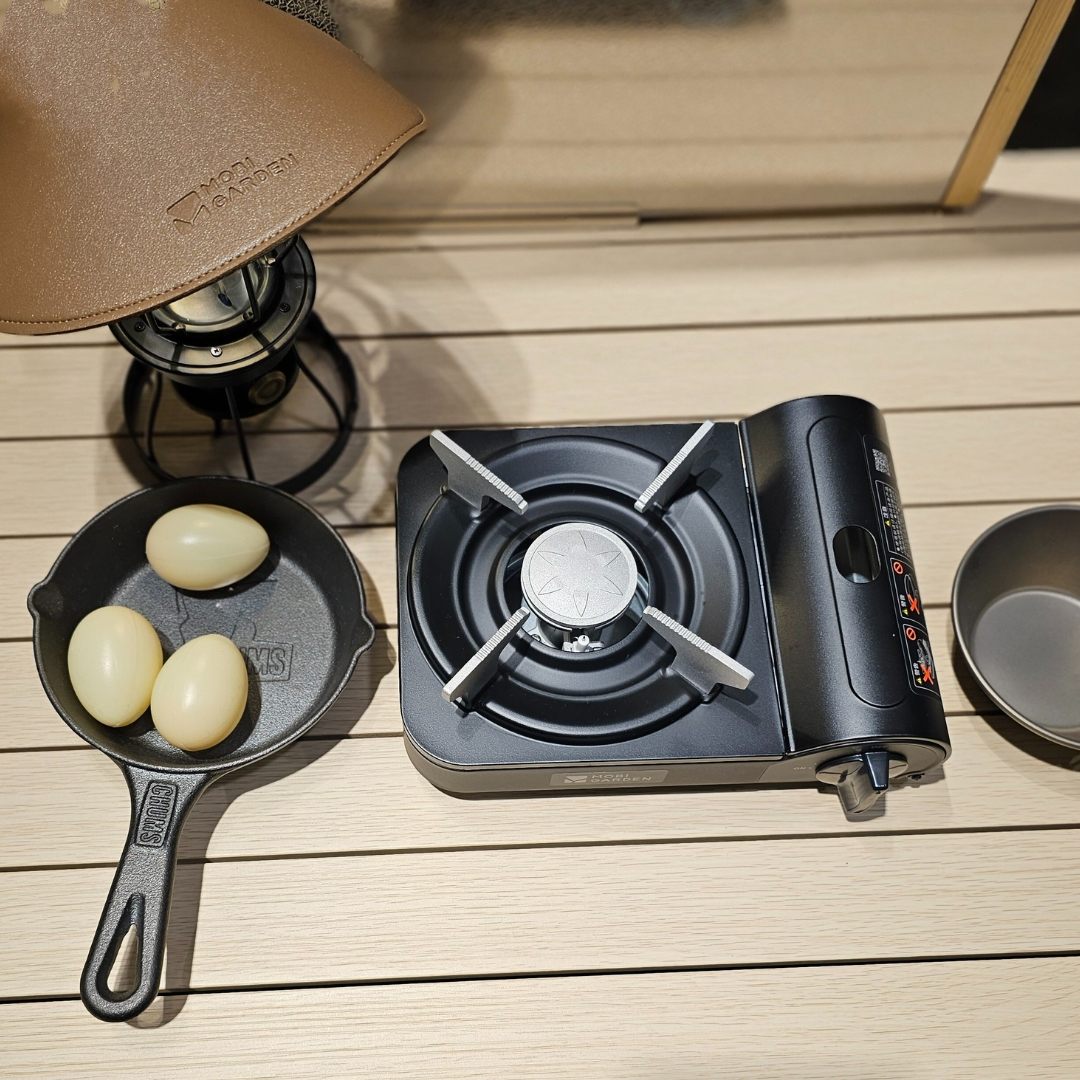 Плита газова портативна Mobi Garden Gas stove 2.2 NX23687003 sand фото 3