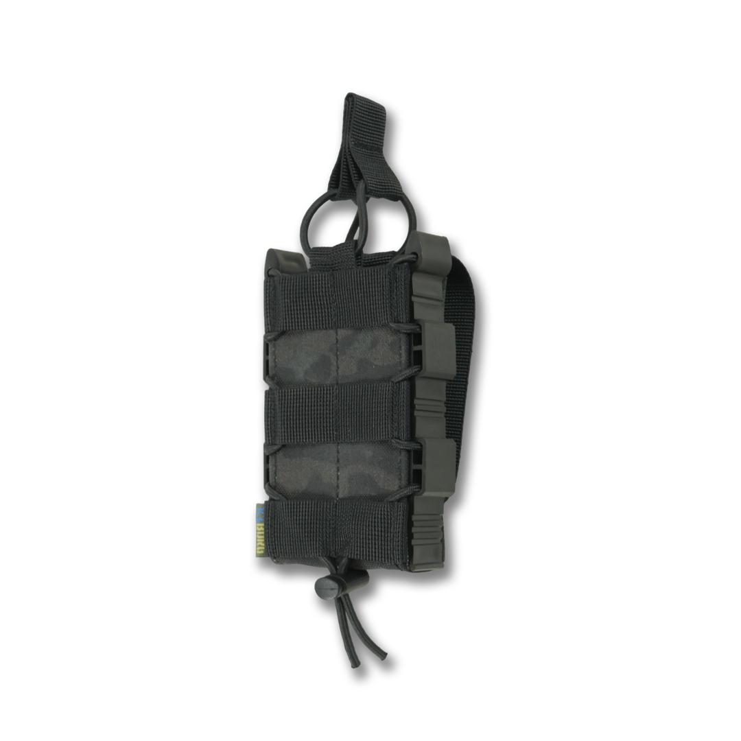 Усиленный подсумок Kiborg GU Single Mag Pouch Черный мультикам фото 3