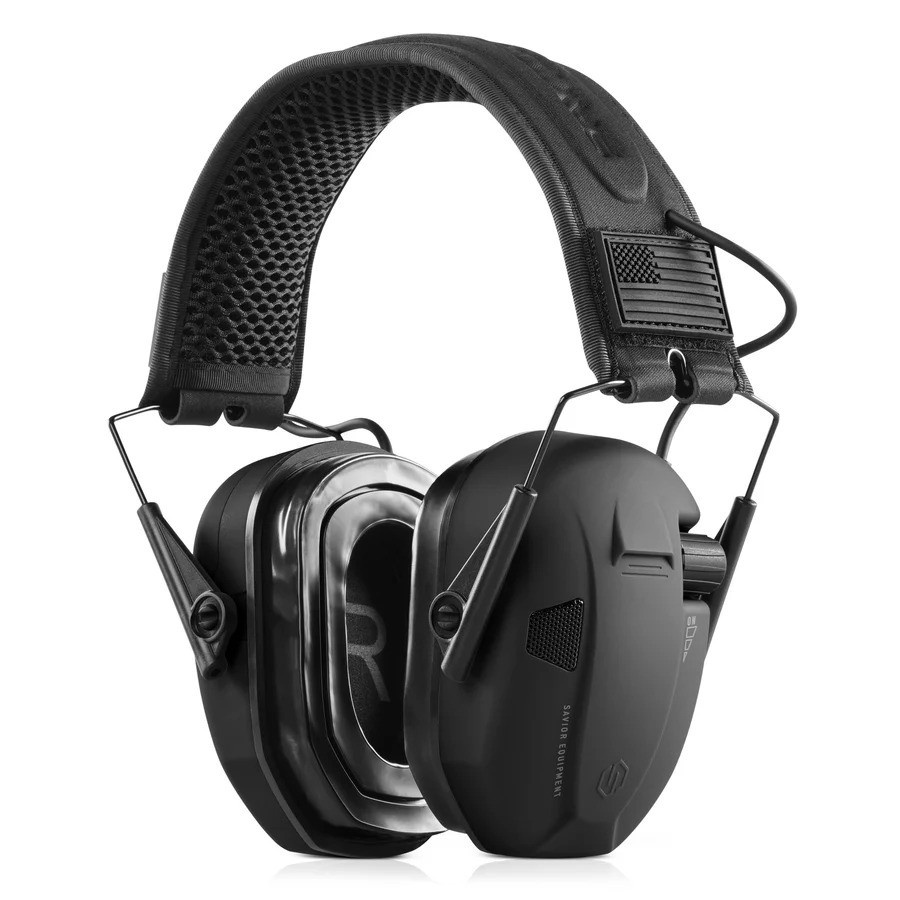 Активні тактичні навушники Savior Apollo Black (EM-APPOLO-BLACK)