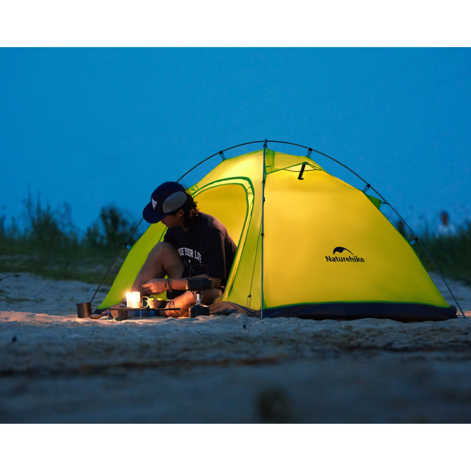 Намет двомісний Naturehike CNK2450WS030, помаранчевий фото 4