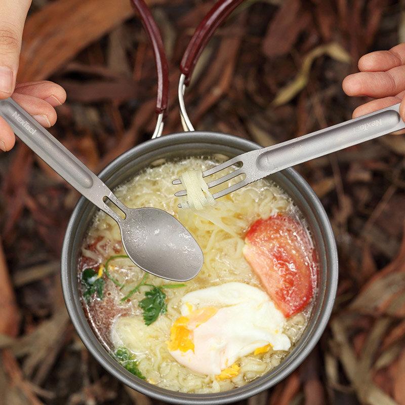 Столовий прилад NexTool Outdoor Spoon Fork NE0124 фото 4