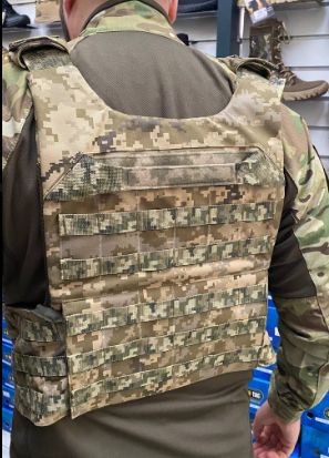 Плитоноска QRS Cordura з верхнім скиданням Піксель Legion фото 5