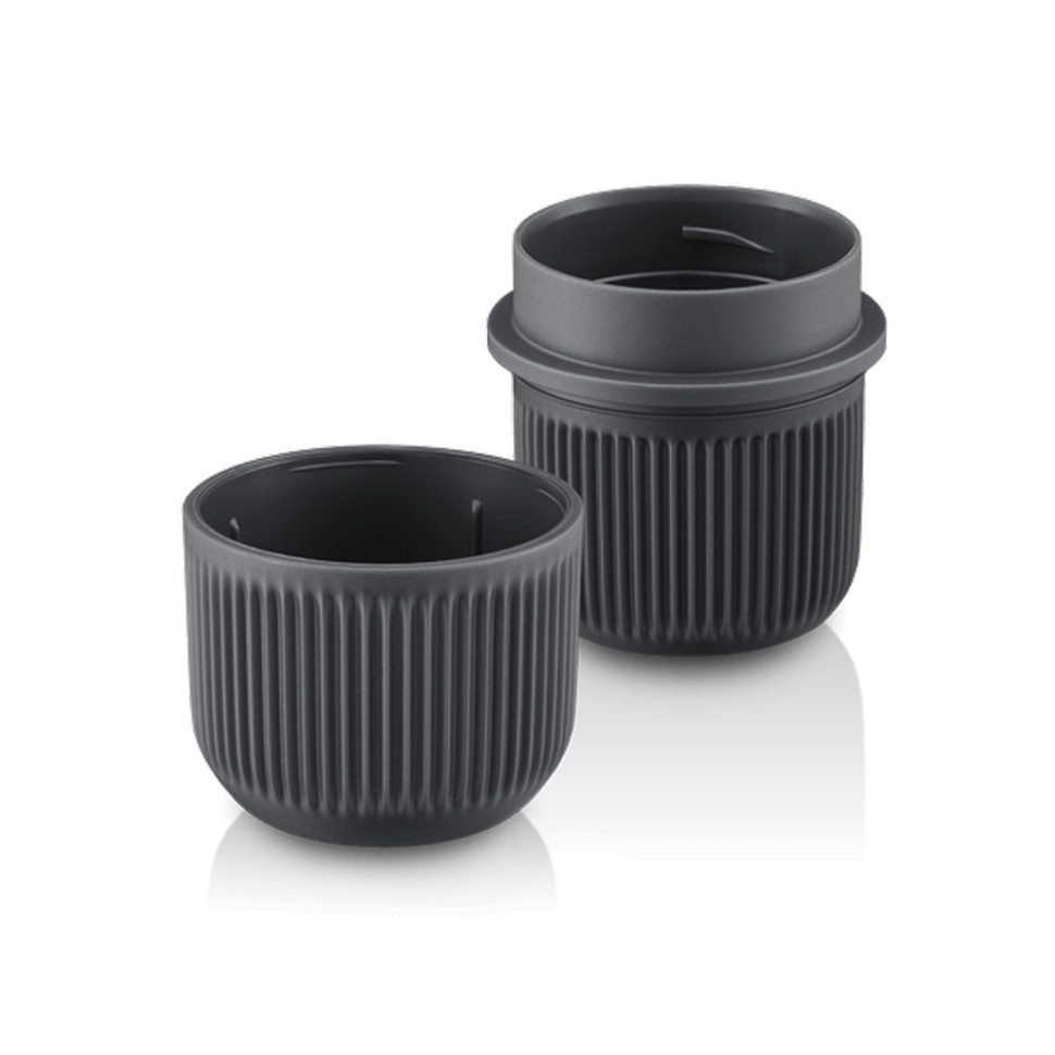 Портативна еспресо-кавоварка Wacaco Nanopresso сіра з чохлом фото 5