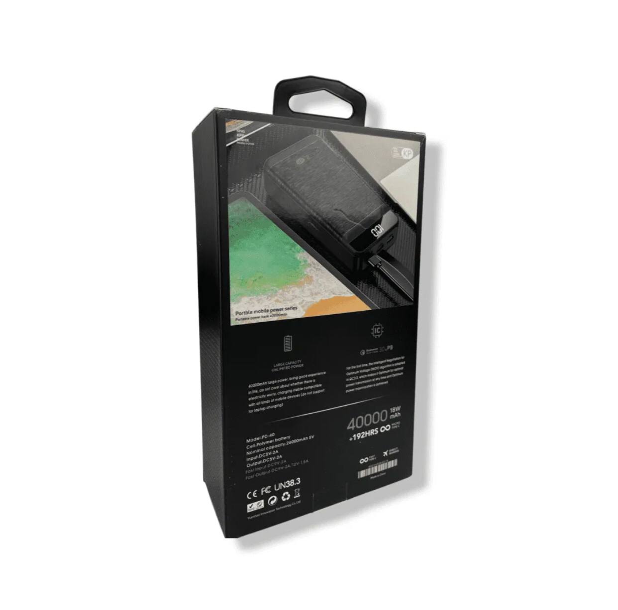 Повербанк King Power 40000 mah фото 2