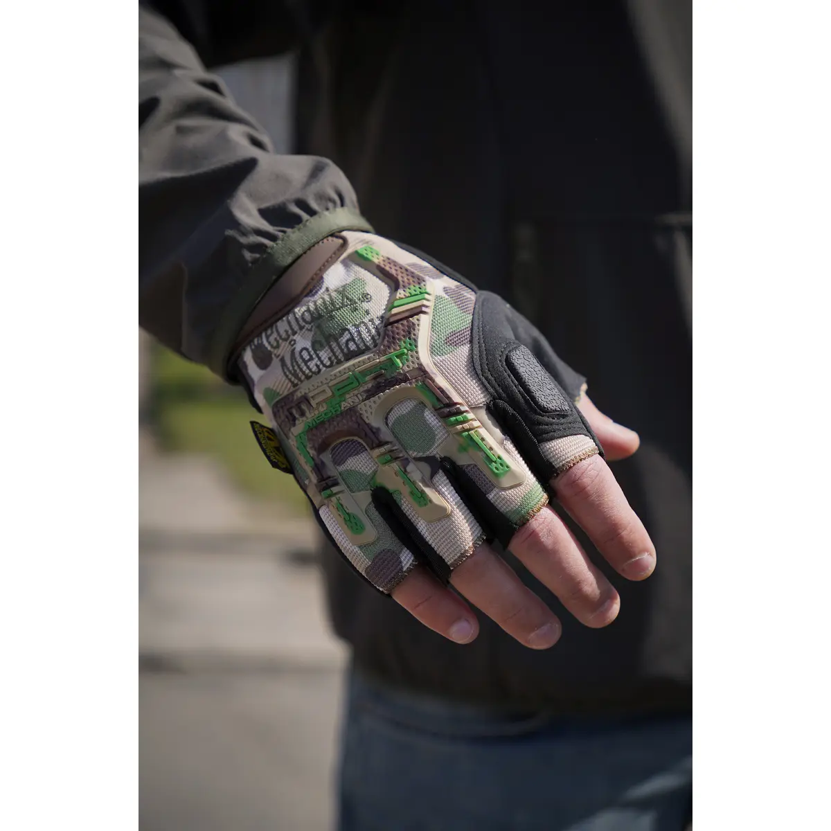 Рукавиці тактичні безпалі Mechanix MXK-2 Мультикам фото 7