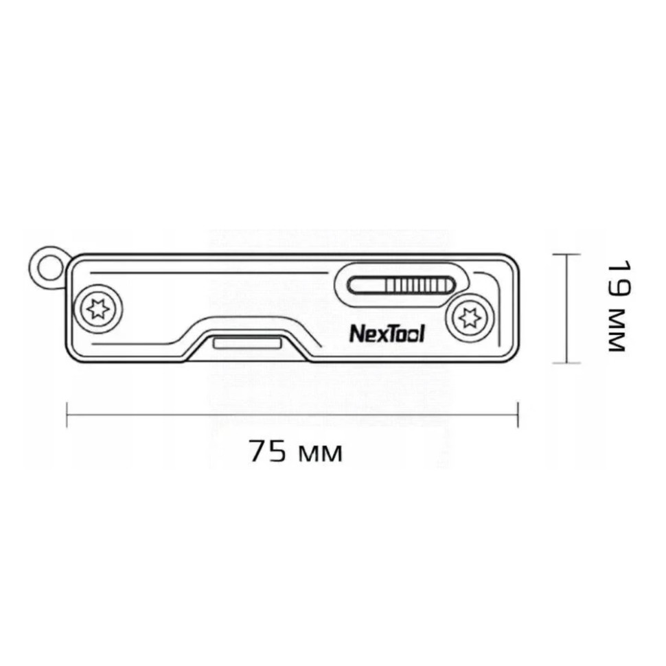 Мультитул NexTool Multi Functional Knife, синий фото 4