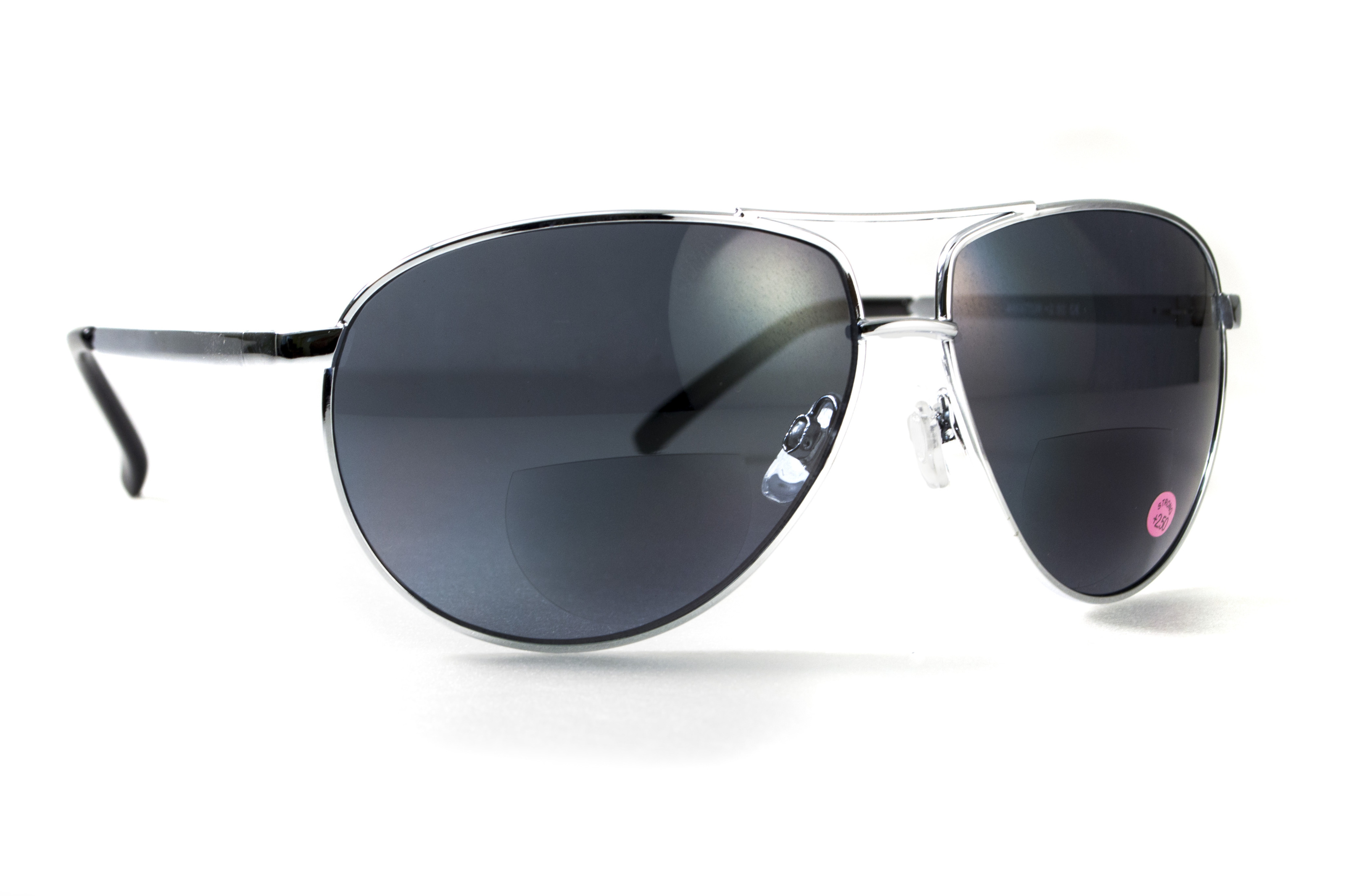 Біфокальні захисні окуляри Global Vision Aviator Bifocal (+2.0) (gray) сірі фото 6