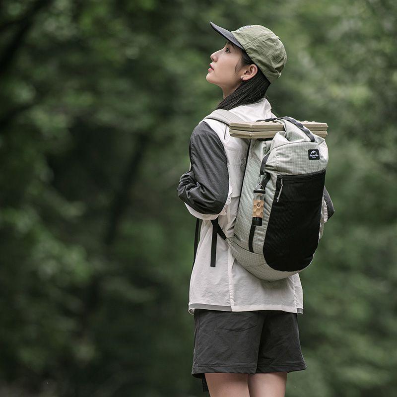 Рюкзак туристичний Naturehike NH20BB206, 20 л, світло-сірий фото 4