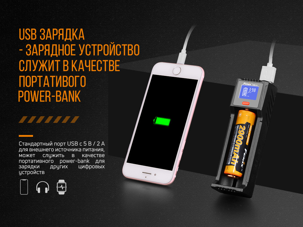 Зарядний пристрій Fenix ARE-D1 фото 10