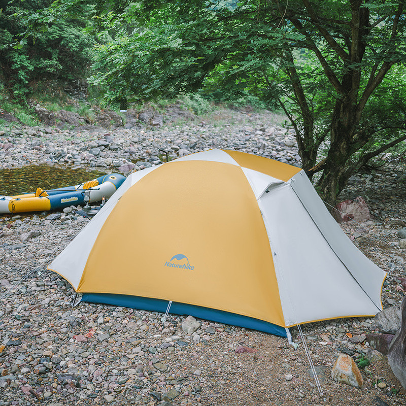 Намет тримісний Naturehike CNK2300ZP024, жовтий фото 3
