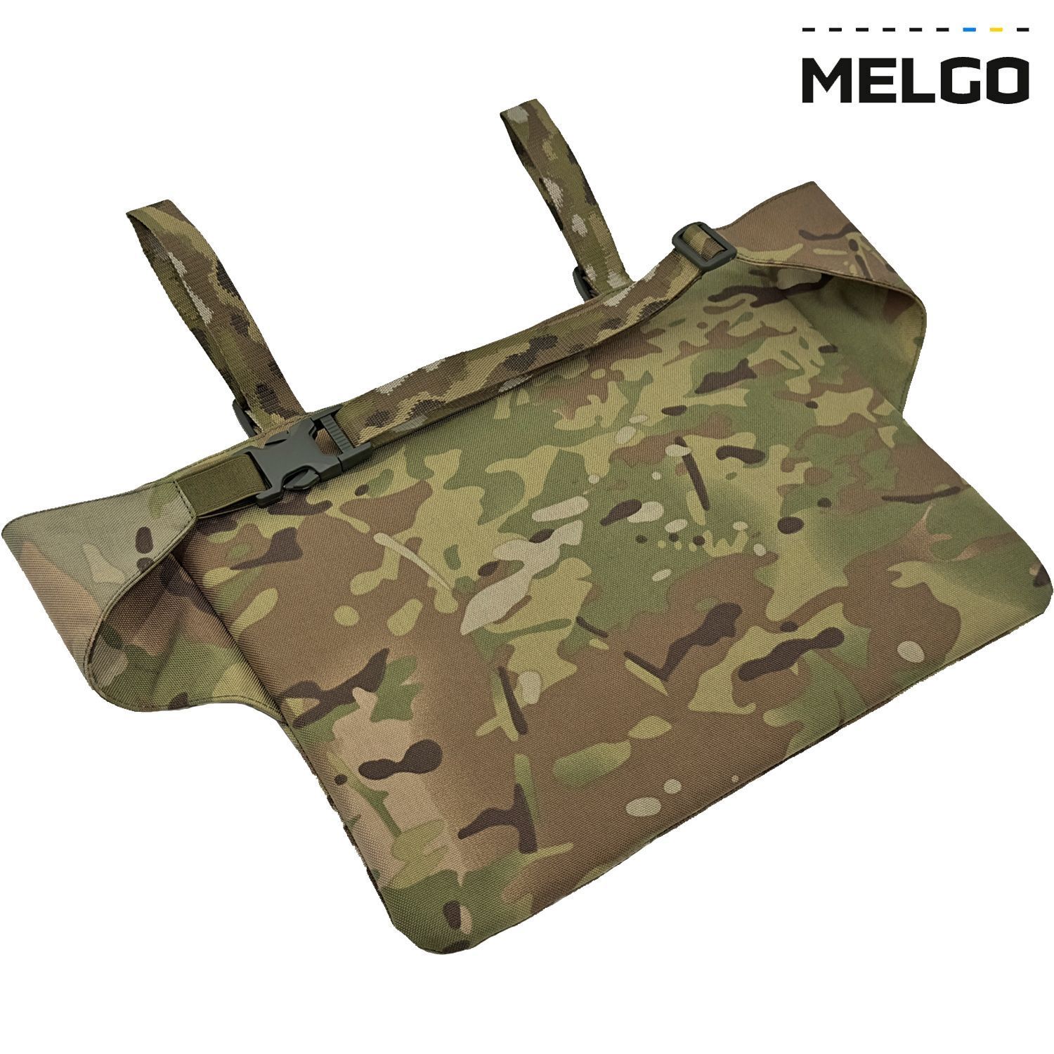 Каремат для сидіння односекційне 40 см *30 см *12 мм Мультикам Cordura 1000 D MELGO фото 3