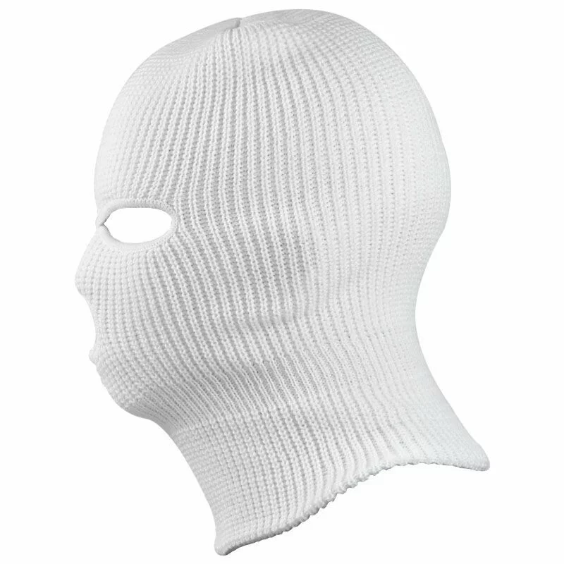 Балаклава трехдырочная (акрил) White фото 21