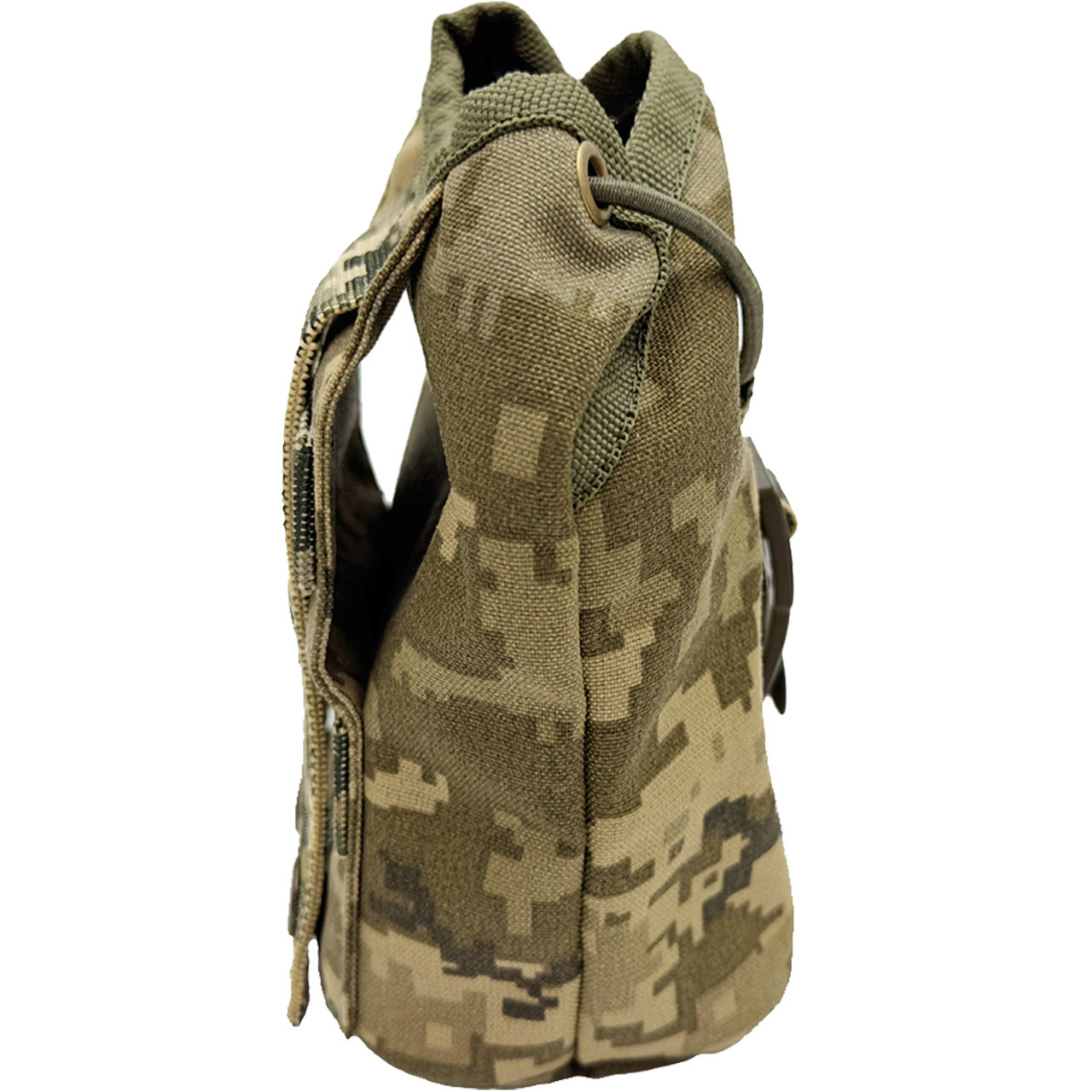 Фляга армейская 1л в чехле Пиксель Cordura MELGO (фляга тактическая полевая индивидуальная) фото 5