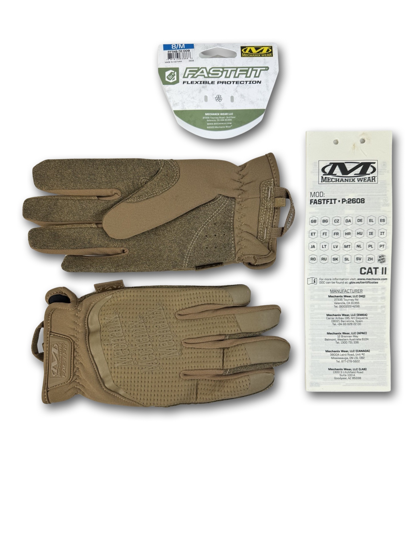 Рукавички MECHANIX TACTICAL FASTFIT Койот Розмір M фото 3
