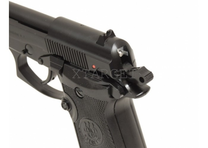 Пістолет пневматичний Beretta M84 FS повністю металевий з блоубэком фото 3