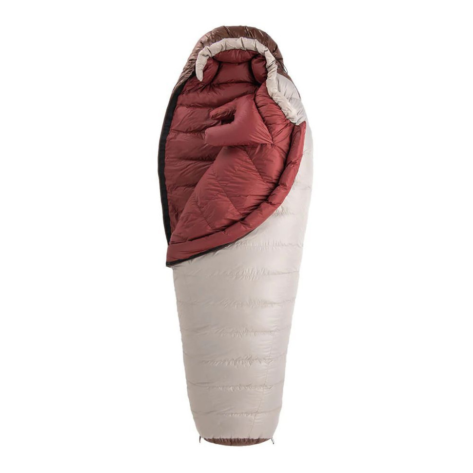 Спальник з натуральним пухом Naturehike Snowbird NH20YD001, p-р L, коричневий 720 г фото 2