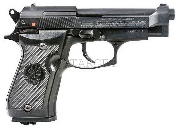 Пістолет пневматичний Beretta M84 FS повністю металевий з блоубэком фото 2