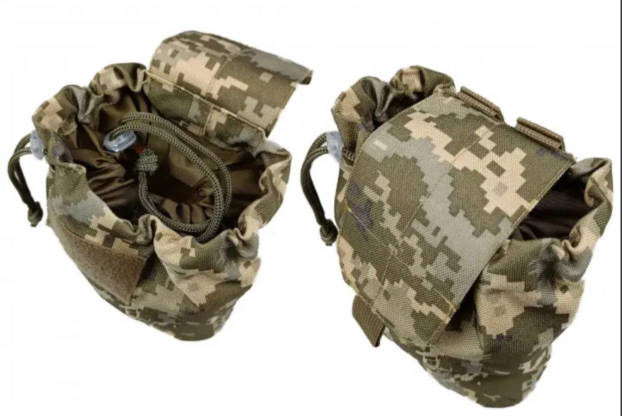 Підсумок для скидання магазинів піксель ЗСУ MM-14 (MOLLE, на тактичний пояс, розвантаження, РПС) фото 2