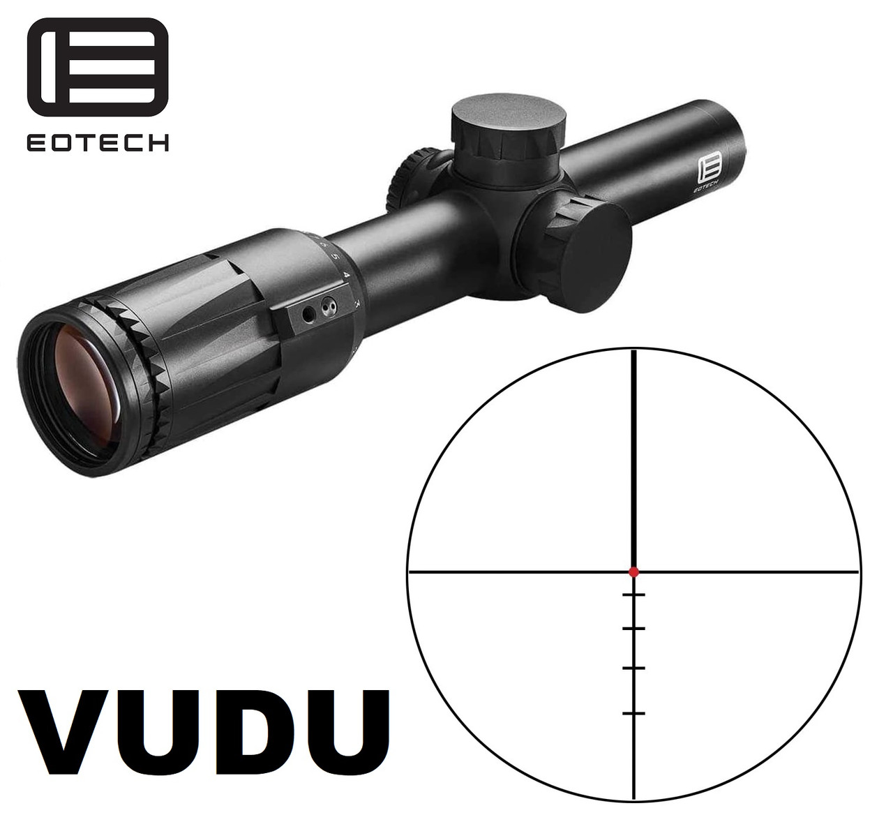 Оптичний приціл EOTECH VUDU 1-8х24 SFP