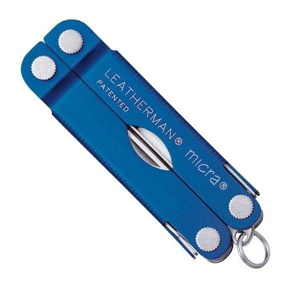 Мультитул LEATHERMAN Micra Blue, картонная коробка фото 2