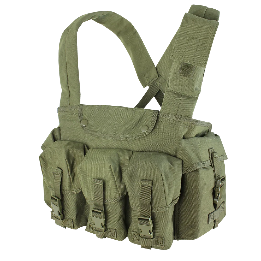 Розвантажувальний жилет Condor Seven Pocket Chest Rig колір olive CR-001