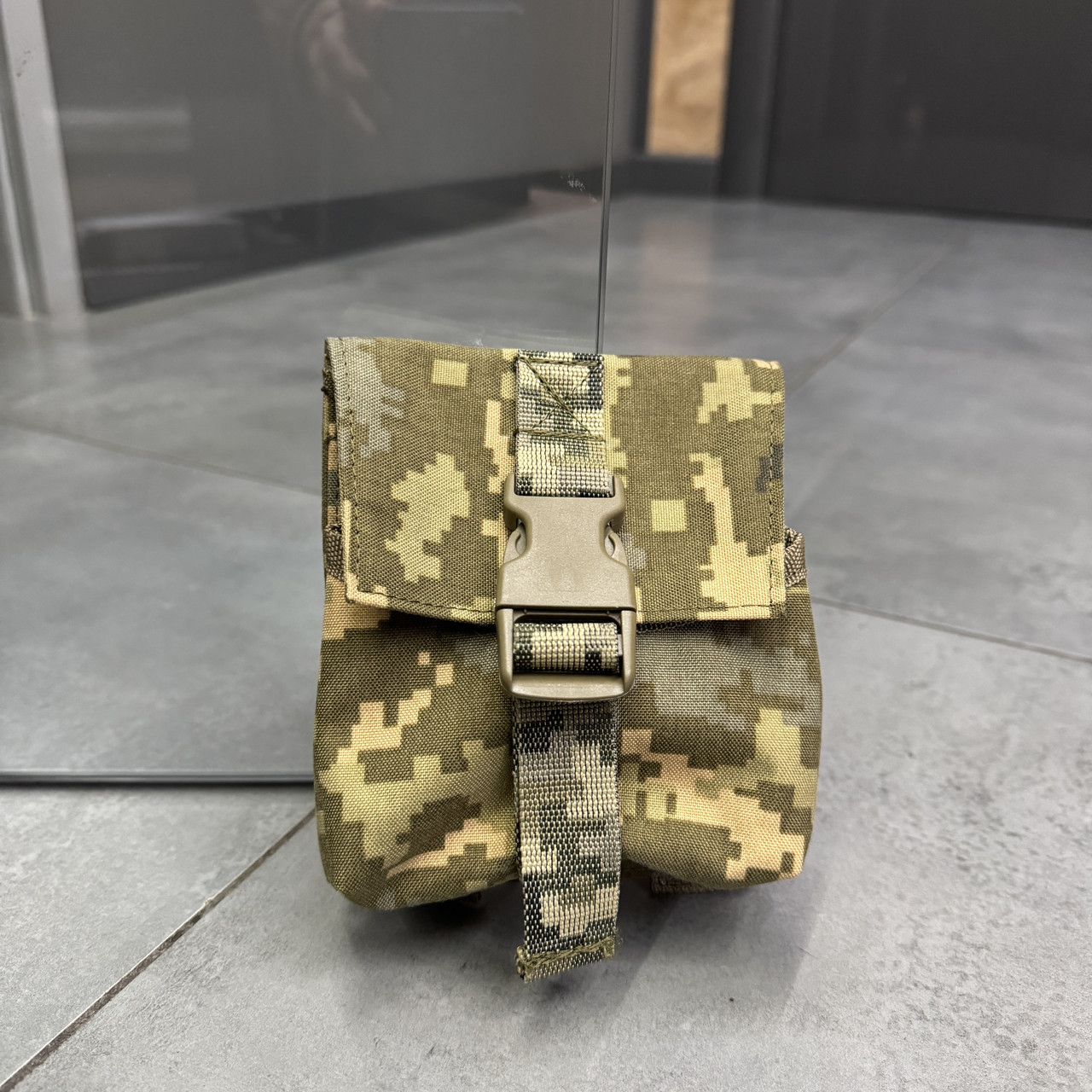 Подсумок под 2 гранаты на Молли, Пиксель, WINTAC, Cordura 1000D, тактический чехол под две гранаты на Молли фото 6