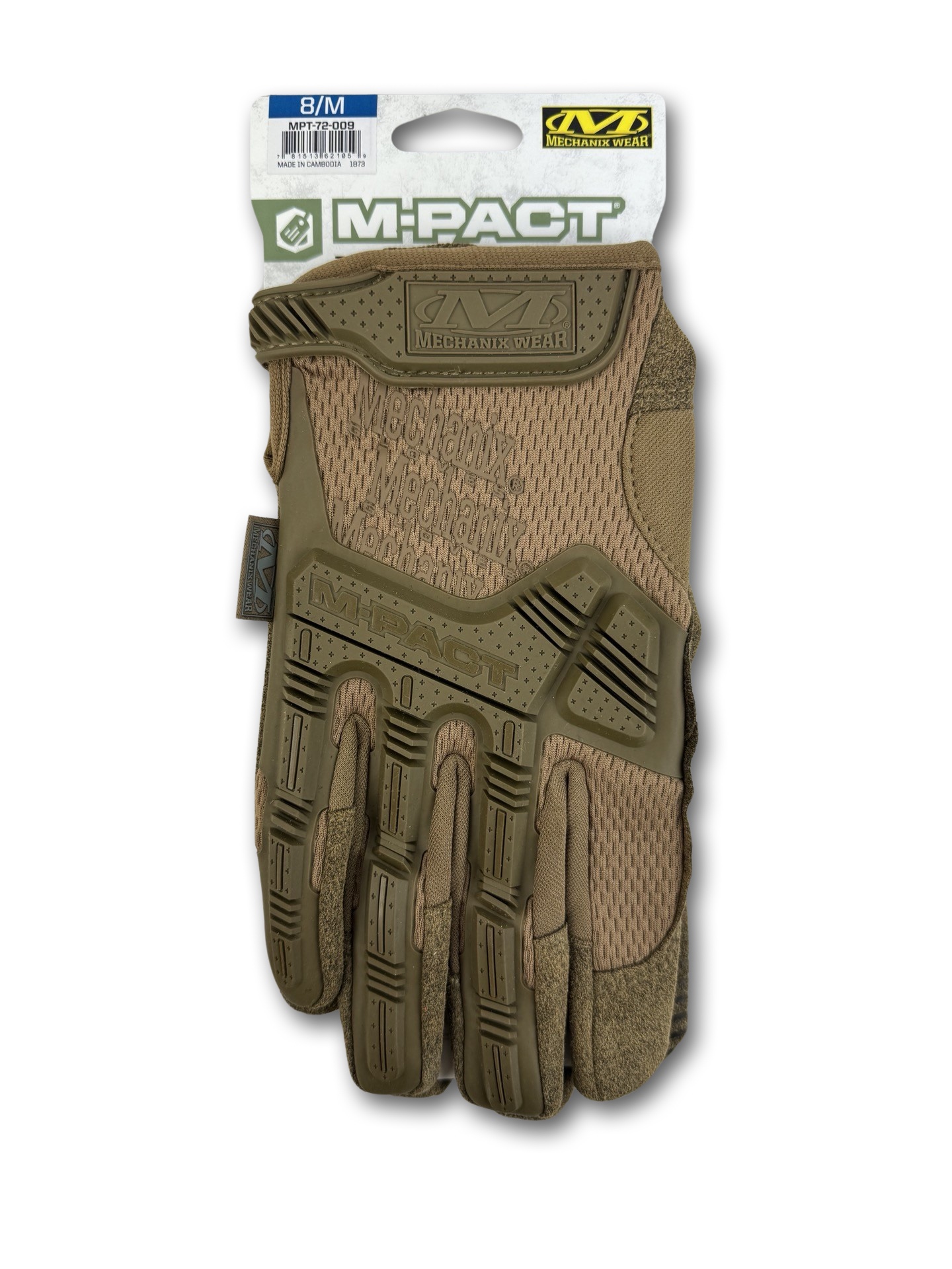 Рукавички MECHANIX M-PACT Койот Розмір XXL фото 2
