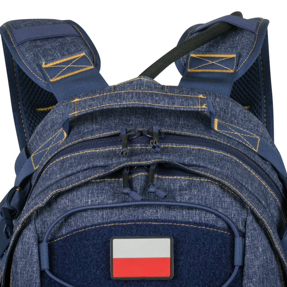 Рюкзак EDC 21л Helikon-Tex Backpack - Nylon Polyester Blend - Melange Grey фото 10