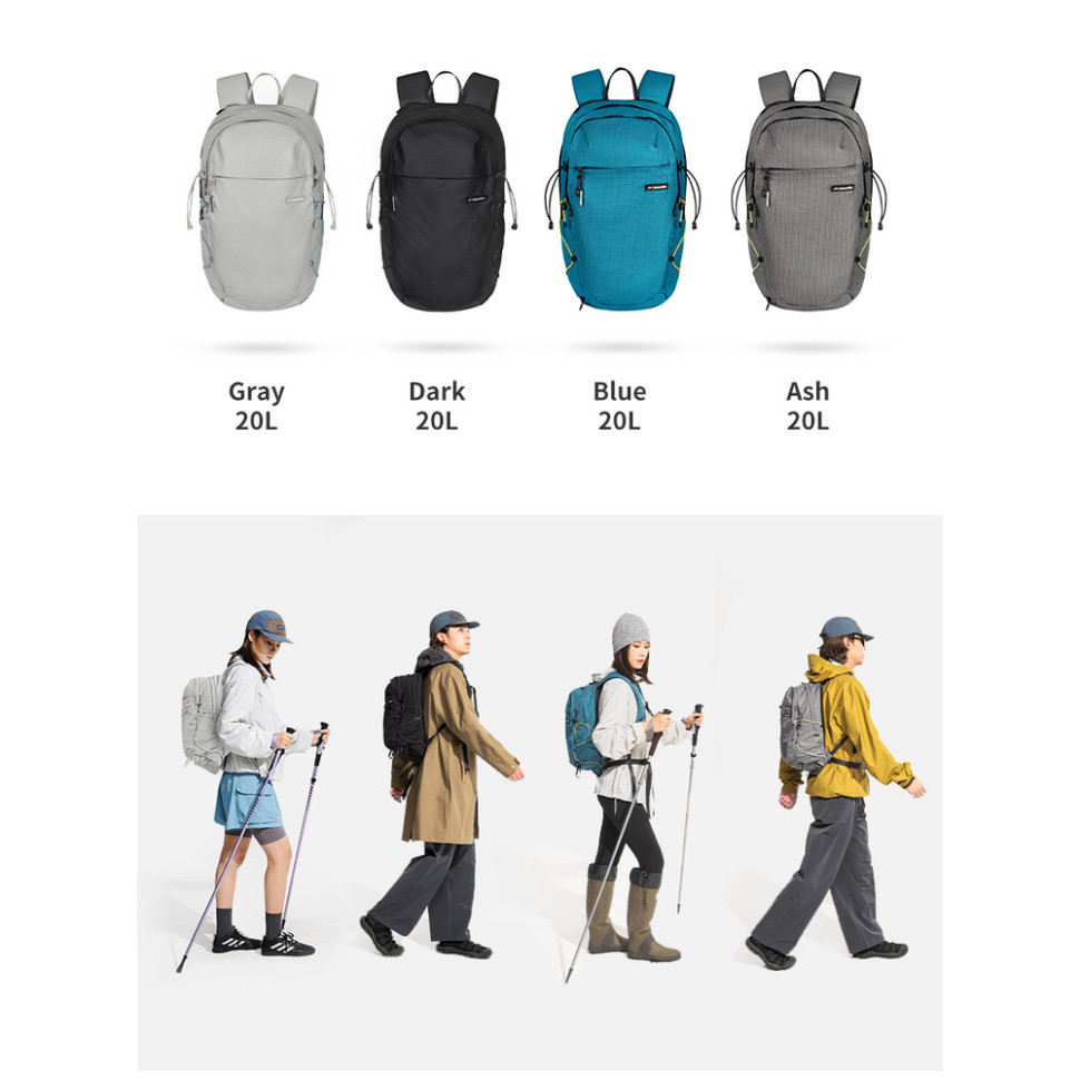 Рюкзак туристичний Naturehike CNK2450XB023, 20 л, синій фото 6
