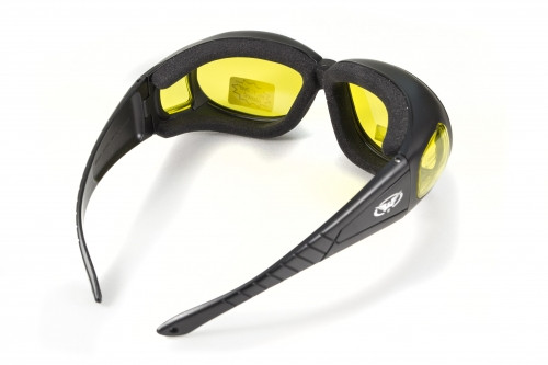 Очки защитные с уплотнителем Global Vision Outfitter (yellow) Anti-Fog, желтые фото 4