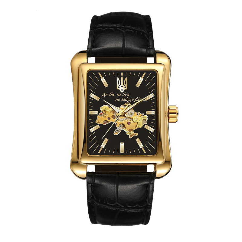 Чоловічий годинник Awarder 053 Де би не був Gold-Black