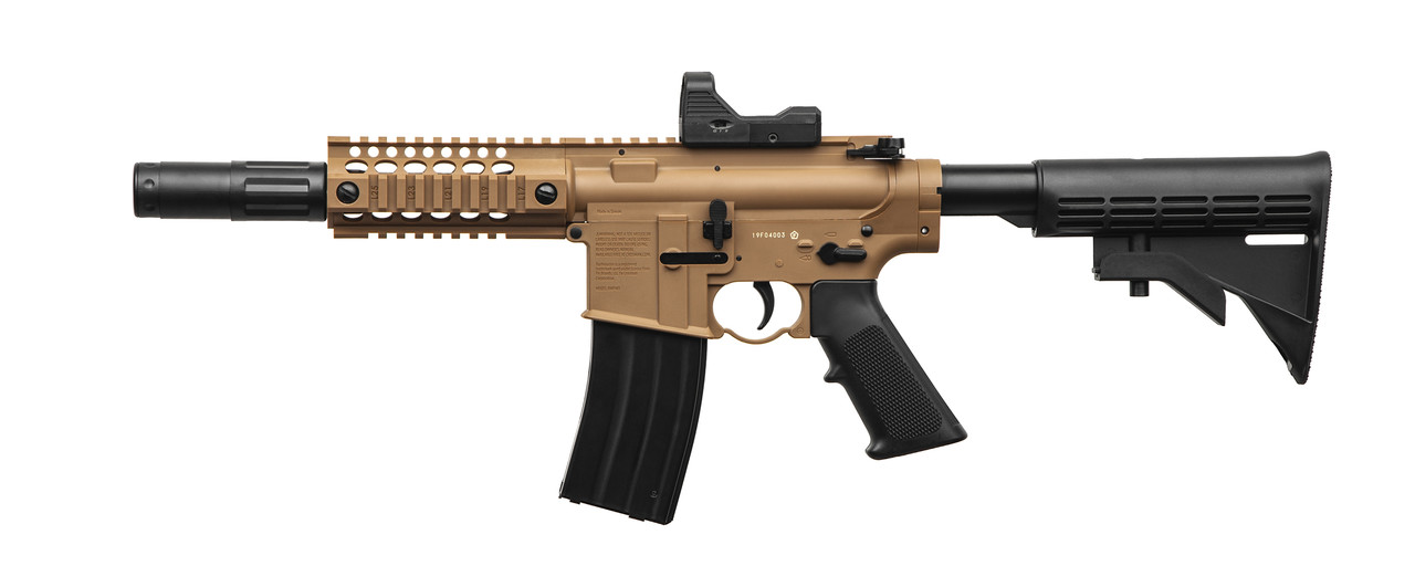 Пневматическая винтовка Crosman Bushmaster MPW + коллиматорный прицел фото 3
