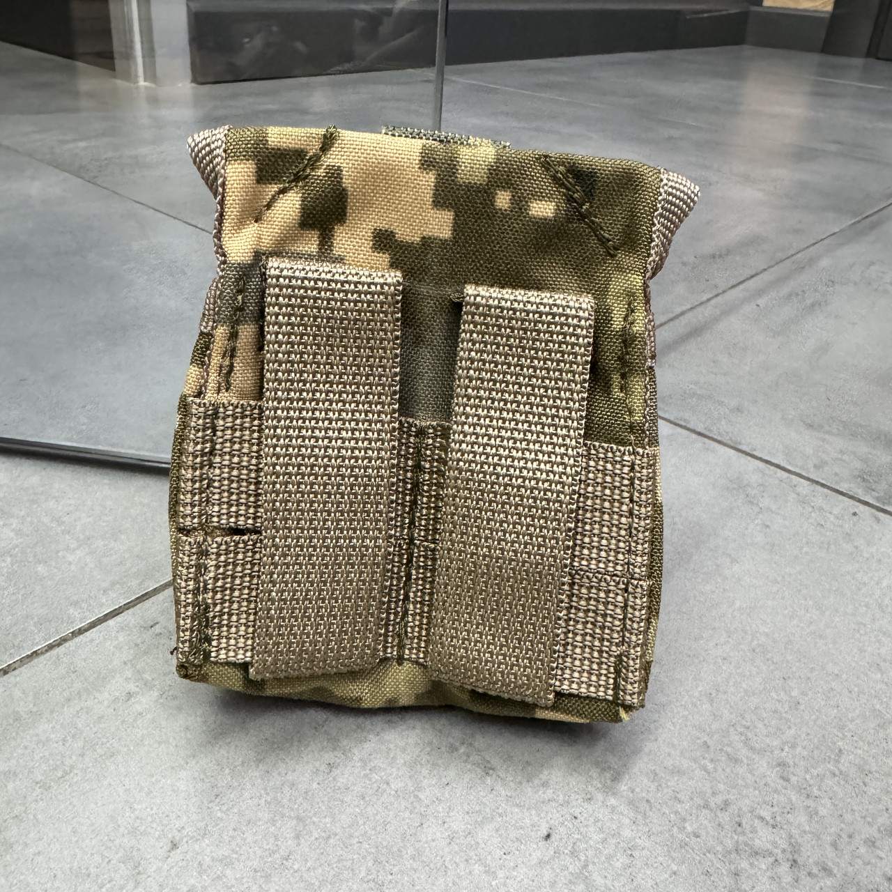 Подсумок под 1 гранату на молли, Пиксель, Cordura 1000D, WINTAC, тактический чехол под одну гранату на Молли фото 3