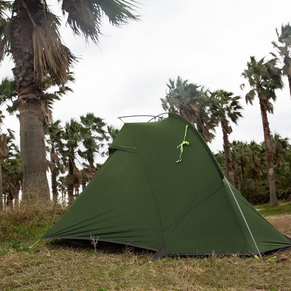 Намет двомісний Naturehike Tagar NH17T180-J, темний зелений фото 4