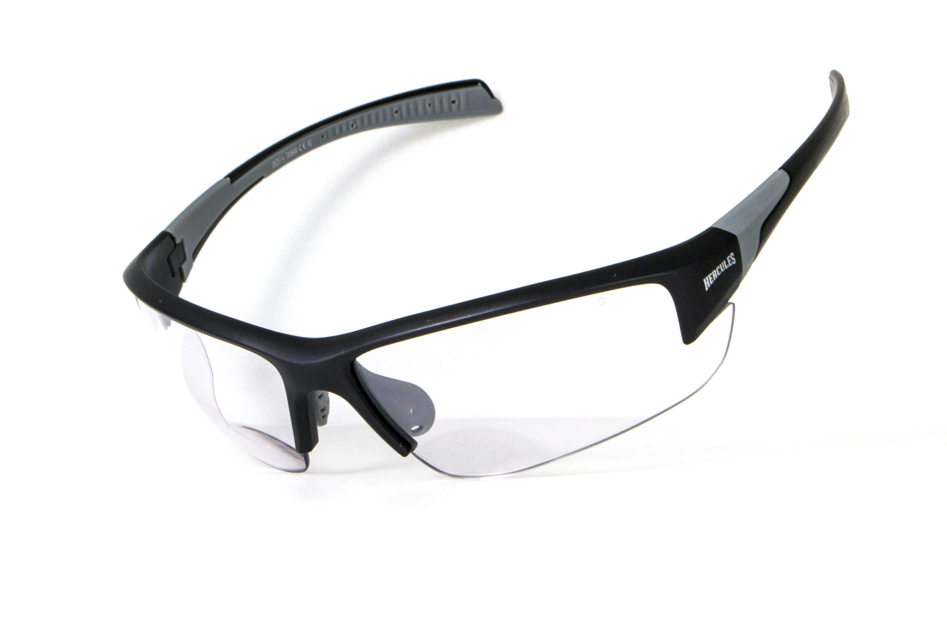 Бифокальные фотохромные защитные очки Global Vision Hercules-7 Photo. Bif. (+2.0) (clear) прозрачные фотохромные фото 2