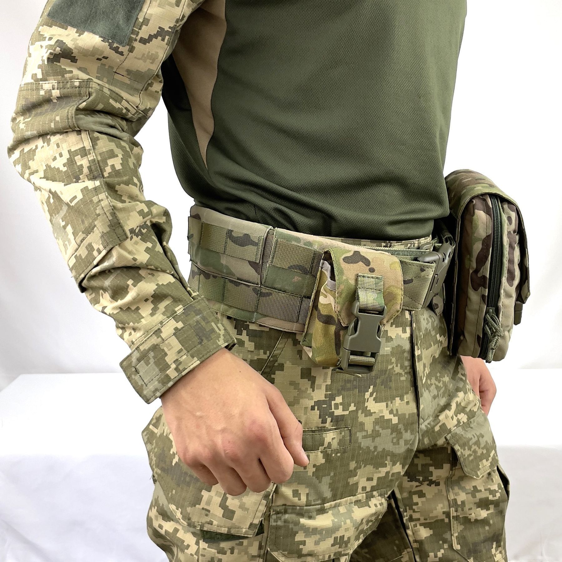 Пояс тактичний розвантажувальний швидкозйомний Мультикам Cordura M MELGO фото 6