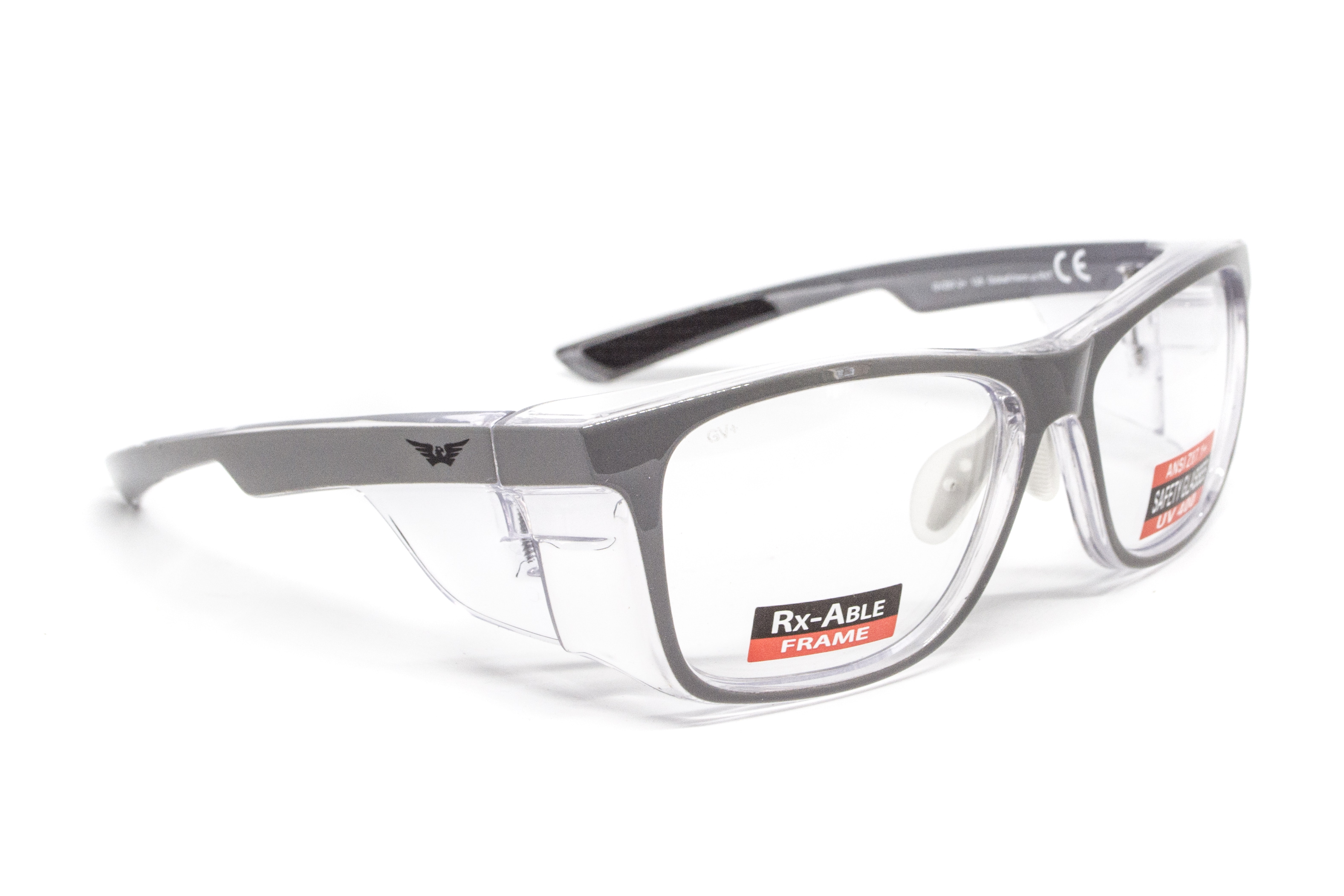 Спортивная оправа под диоптрии Global Vision RX-T Сrystal Gray (rx-able) (clear) прозрачные фото 2