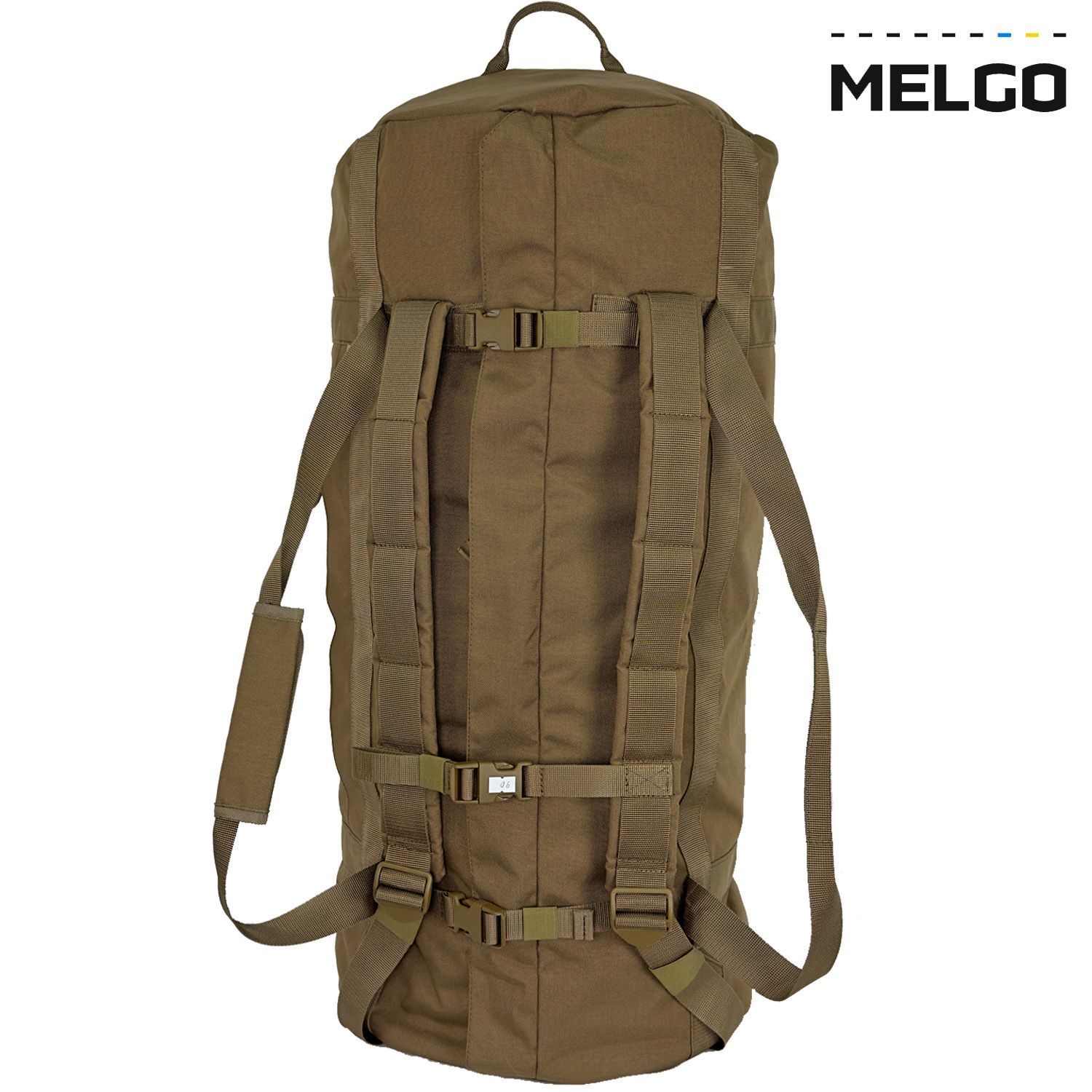 Транспортна сумка-баул 90 л Койот Cordura 1000 D MELGO фото 2