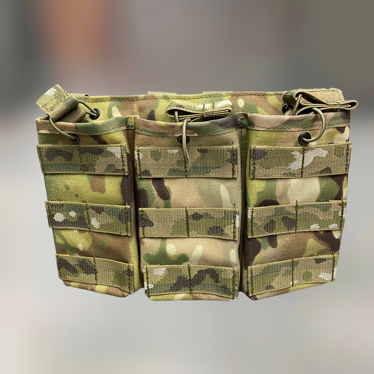 Армейский подсумок на 3 магазина, WINTAC, сумка на 3 магазина для АК, Мультикам, Cordura 1000D