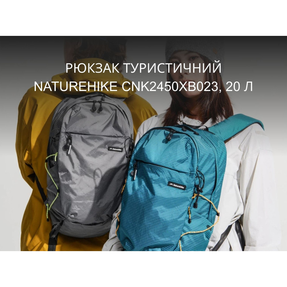 Рюкзак туристичний Naturehike CNK2450XB023, 20 л, синій фото 8