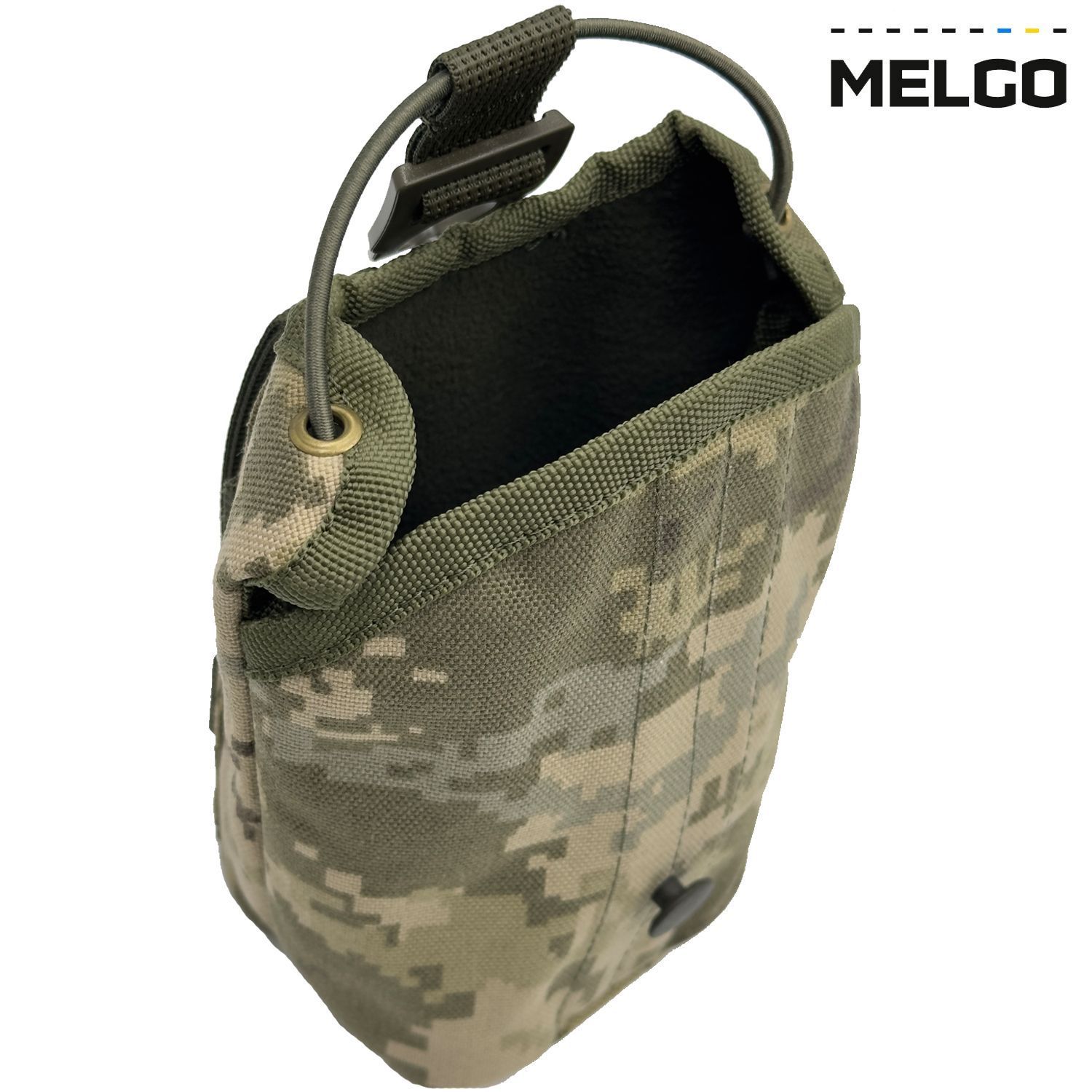 Подсумок - чехол для фляги 1л Пиксель ММ-14 Cordura 1000 D MELGO фото 2