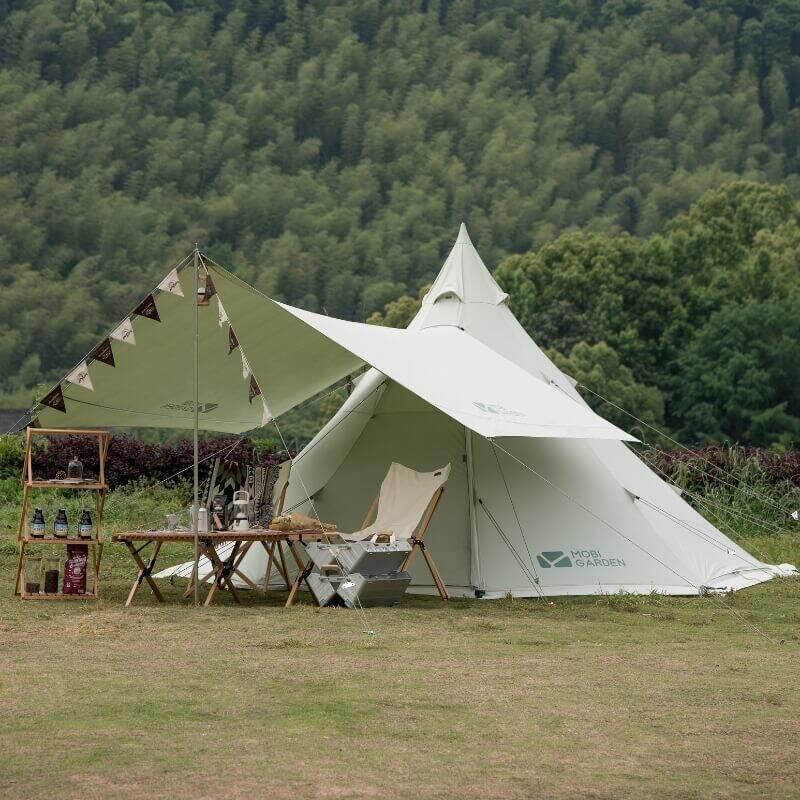 Намет-шатро Mobi Garden ERA Camp 230 NX20561037 ivory фото 3